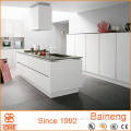 White lacquer kitchen cabinets made in china with wholesale kithen cabinet price